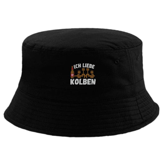 Bucket Hat Ich liebe Kolben