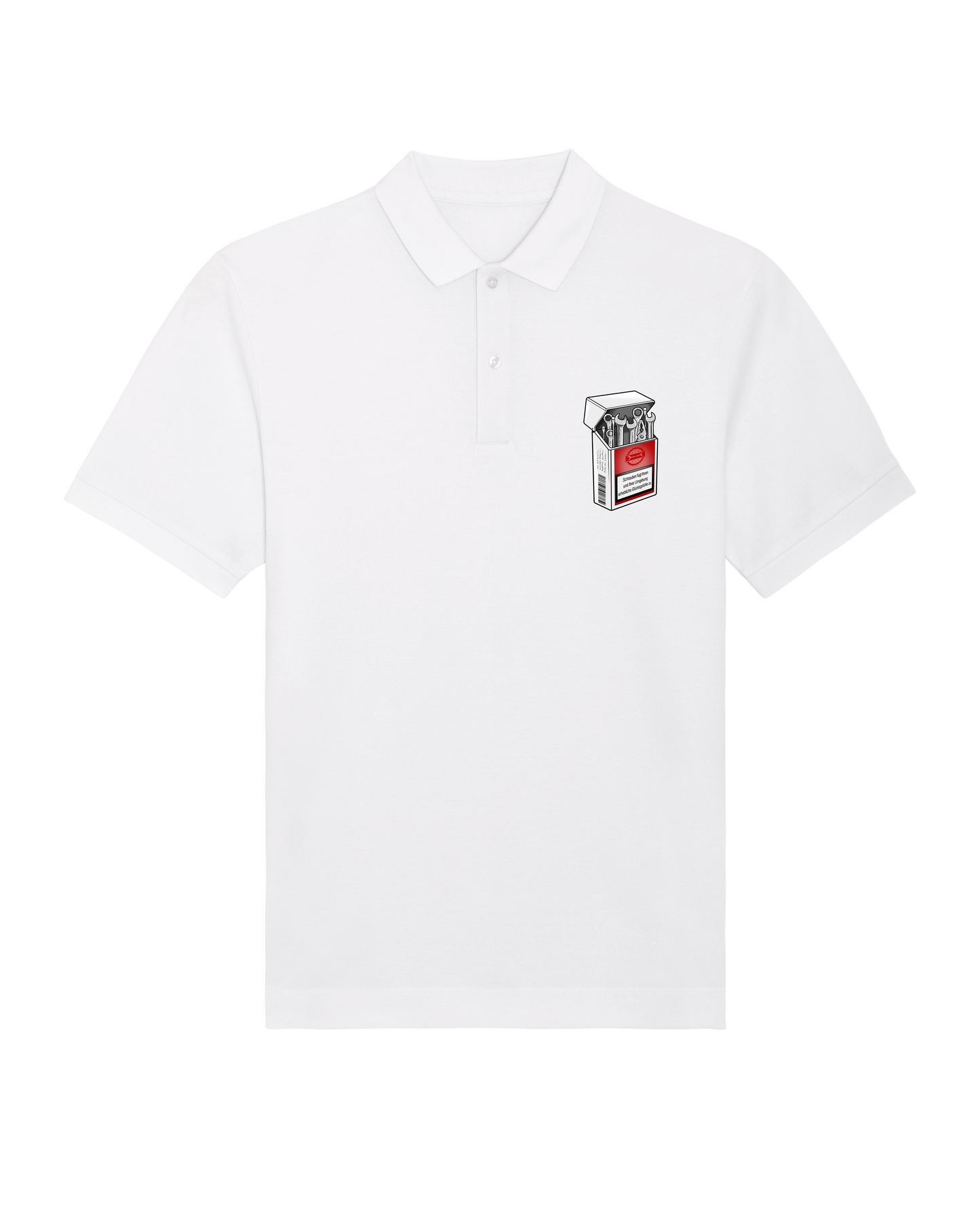 Polo Shirt Schrauben Glücksgefühle