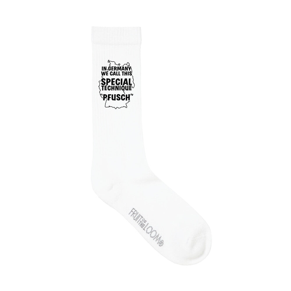 Premium Socken Lang In Germany we call – SchrauberEck